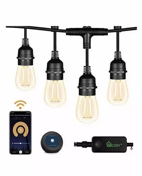 Warm White LED String Lights 33m Prim Props